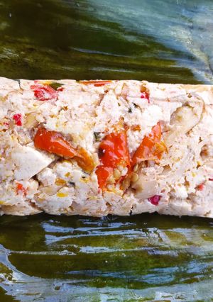 Foto resep Pepes Jamur tahu pedes gurih
