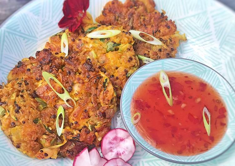 Step-by-Step Guide to Make Tasty Quinoa and Prawn Fritters