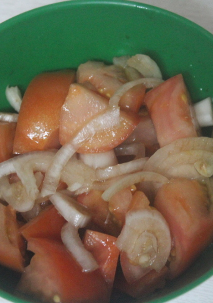 Una foto de Ensalada de pobre (2 ingredientes)