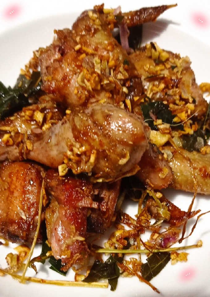 Foto resep Ayam Tim Goreng Bawang