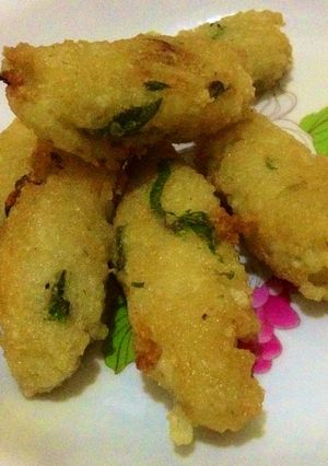 Foto resep Sempol nasi 😂
