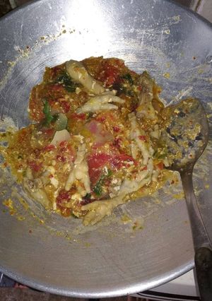 Foto resep Seblak ceker (kering)