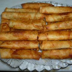 A picture of Vegetable rolls.