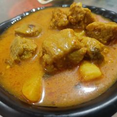 Soyabean aloo ki sabzi A picture of Soyabean aloo ki sabzi.