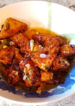 Foto resep Tahu sambal kecap