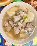 แกงจืดหน่อไม้กระดูกหมู