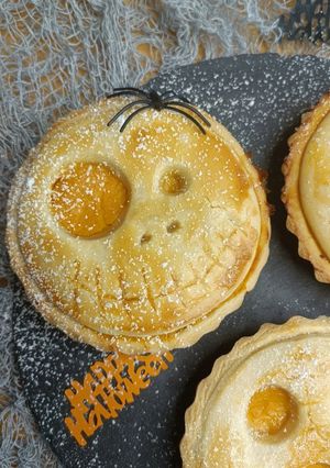 Une photo de 🎃 Tourte sucrée au butternut (Halloween)