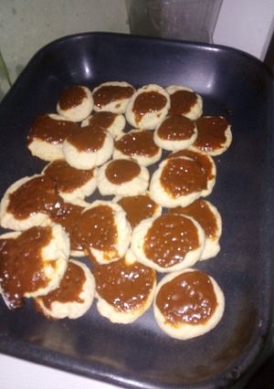 Una foto de Ojitos de dulce de leche
