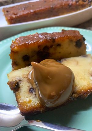 Una foto de Budin de pan