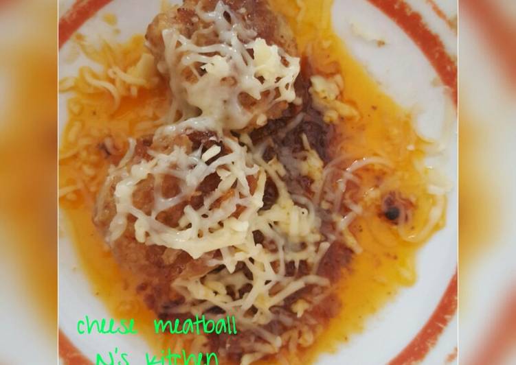 Cheese meatball