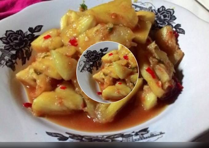 Resep Cara Membuat Rujak Jahe Nanas Yang Segar Dan Nikmat Oleh Lois