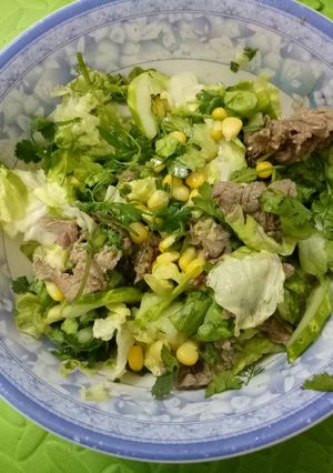 Hình của món Salad thịt bò.