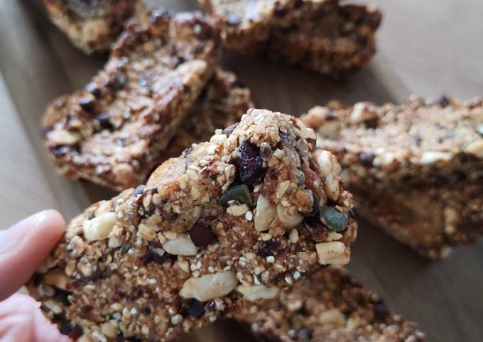 Barres de céréales maison Healthy 🥜🍯