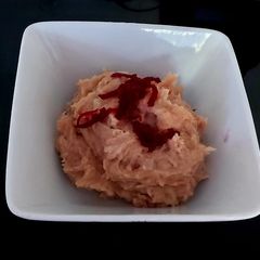 A picture of Corned Beef Hash with a little shredded Beetroot 🤩.