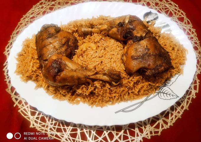 Arabian Chicken Kabsa Rice Recipe By Rita Talukdar Adak Cookpad