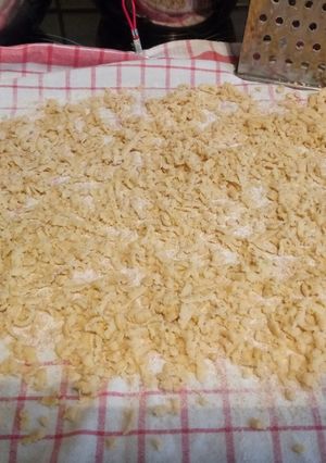 Reszelt tészta gluténmentesen #Glutenmentesizlik2 recept fotója