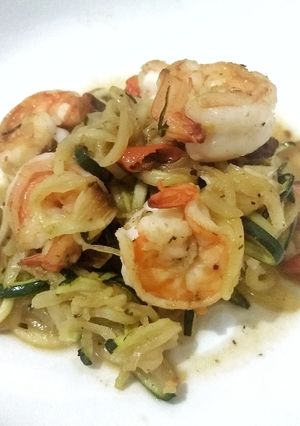 Foto resep Zucchini Aglio e Olio