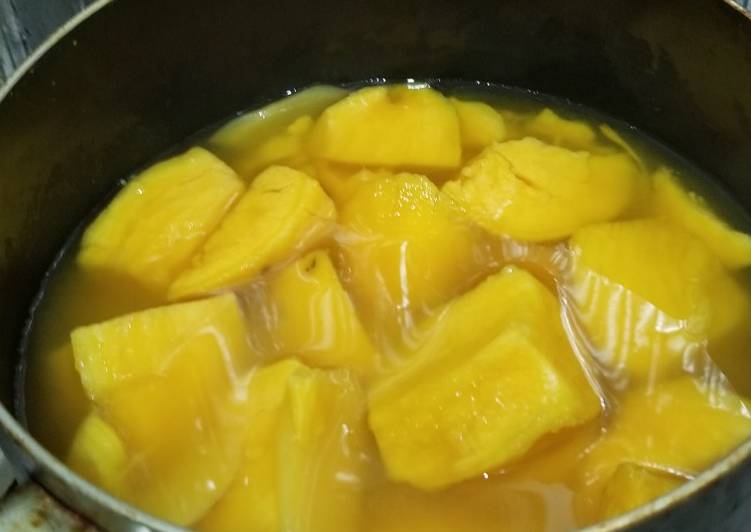 How to Make Homemade Chinese Sweet Potato Soup ~ Dessert 番薯糖水