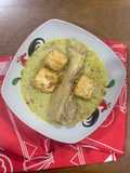 Opor Ayam Kampung Tahu