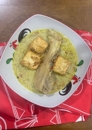 Foto resep Opor Ayam Kampung Tahu