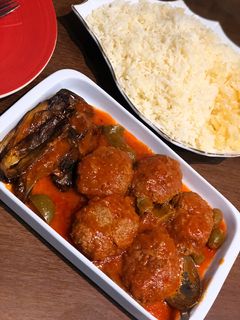 عکسی از دستور کباب تابه ای و بادمجون