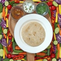 Stuffed Jowar Roti A picture of Stuffed Jowar Roti.