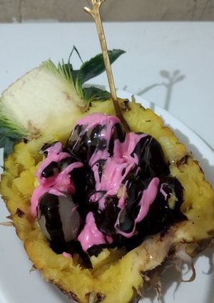Foto resep Sweet salad peneapple