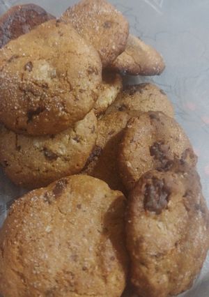 Una foto de Cookies de harina de garbanzos y avena 🍪