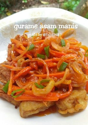 Foto resep Gurame Asam Manis