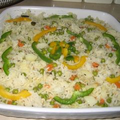 A picture of Delicious Indian Vegetable Rice.