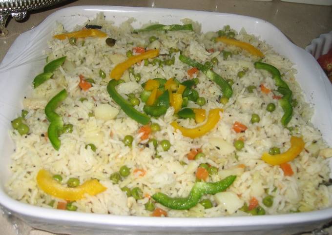 Easiest Way to Prepare Super Quick Homemade Delicious Indian Vegetable Rice