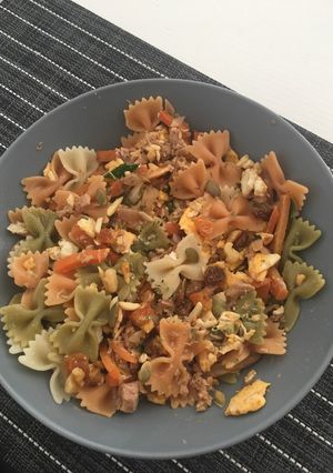 Una foto de Pasta con verduritas