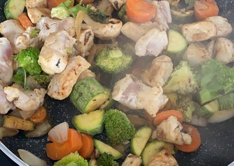 Recipe: Tasty Poulet légumes