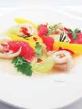 Insalata di calamari e agrumi