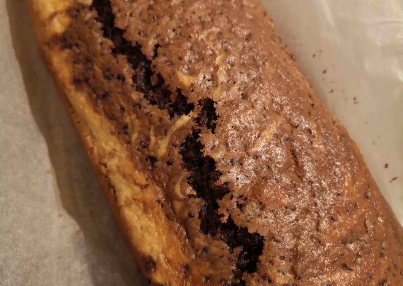 Marbré au chocolat noix de coco