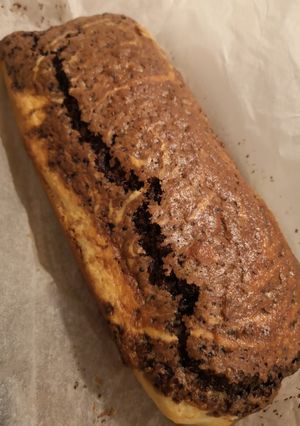 Une photo de Marbré au chocolat noix de coco