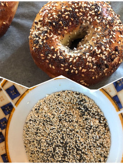 Φωτογραφία της συνταγής Bagels topping “the works”