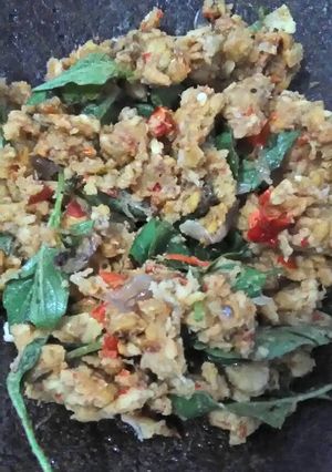 Foto resep Sambal tempe endeeessss...