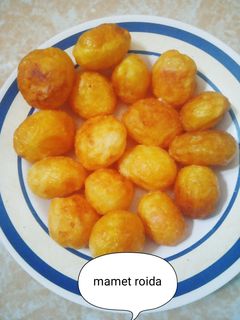 صورة لوصفة بطاطس مسلوقه ومحمره 🍭🍡