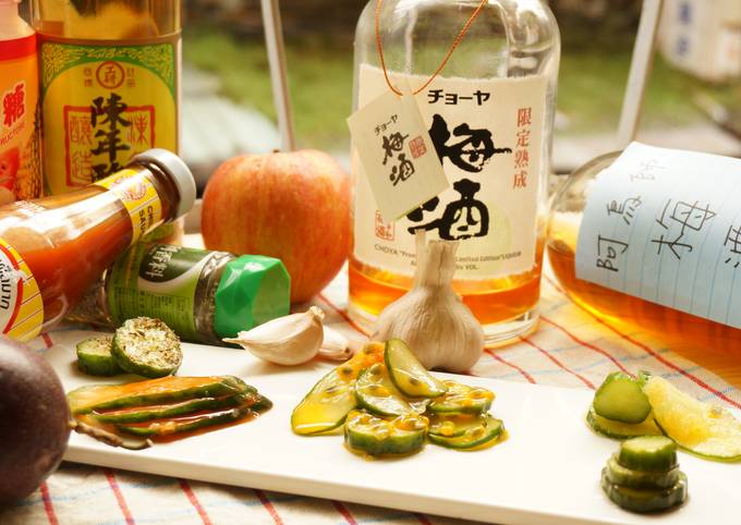 料理實驗 醃小黃瓜實驗 Best 香蘋梅黃瓜 食譜與作法by 凱特的廚遊筆記 Cookpad