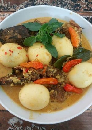 Foto resep Mangut Lele Telur