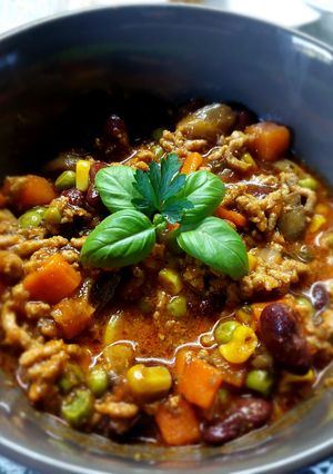 Tavaszi gazdag zöldséges ragu recept fotója
