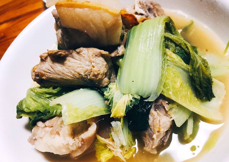 จอผักกาดใส่กระดูกหมู