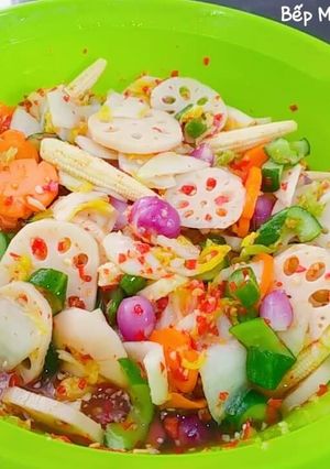 Hình của món Kim Chi Việt Nam.