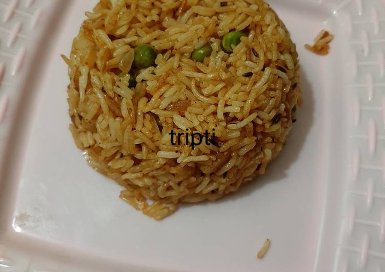 Without oil fried rice