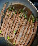 Asparagus beef