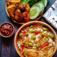 Nasi Liwet Teri Pete Rice Cooker-レシピのメイン写真