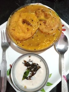 সাম্বার বড়া(Sambar vada Recipe in bengali) রেসিপির প্রধান ছবি
