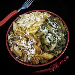 A picture of 3 in1 vegetable pasta.