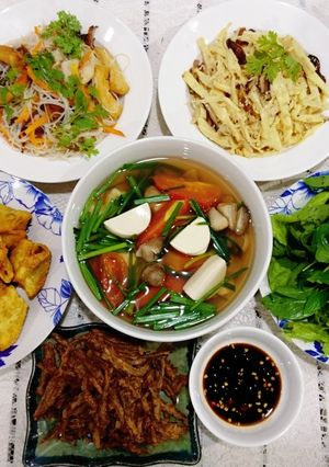 Hình của món Cơm nhà đơn giản mà ngon 65 (cơm chay).